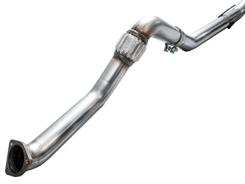 AWE Tuning 2024 Acura Integra Type S DE5 FWD Track Edition Exhaust w/ Triple Chrome Silver Tips - Additional View 12