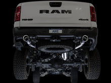 Load image into Gallery viewer, AWE Tuning 2025+ RAM 1500 RHO 3.0 I6 TT 0FG Dual Rear Exit Cat-Back Exhaust - Chrome Silver Tips - Installation View