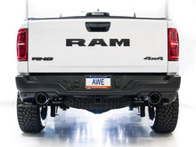 Load image into Gallery viewer, AWE Tuning 2025+ RAM 1500 RHO 3.0 I6 TT 0FG Dual Rear Exit Cat-Back Exhaust - Chrome Silver Tips - Additional View 6