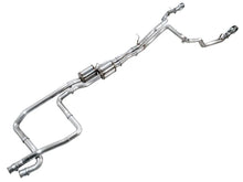 Load image into Gallery viewer, AWE Tuning 2025+ RAM 1500 RHO 3.0 I6 TT 0FG Dual Rear Exit Cat-Back Exhaust - Chrome Silver Tips - Additional View 11