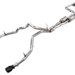 Load image into Gallery viewer, AWE Tuning 2025+ RAM 1500 RHO 3.0 I6 TT 0FG Dual Rear Exit Cat-Back Exhaust - Diamond Black Tips - Main Product View