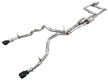 Load image into Gallery viewer, AWE Tuning 2025+ RAM 1500 RHO 3.0 I6 TT 0FG Dual Rear Exit Cat-Back Exhaust - Diamond Black Tips - Main Product View
