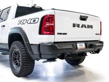 Load image into Gallery viewer, AWE Tuning 2025+ RAM 1500 RHO 3.0 I6 TT 0FG Dual Rear Exit Cat-Back Exhaust - Diamond Black Tips - Side View