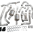 Load image into Gallery viewer, AWE Tuning 2025+ RAM 1500 RHO 3.0 I6 TT 0FG Dual Rear Exit Cat-Back Exhaust - Diamond Black Tips - Additional View 12