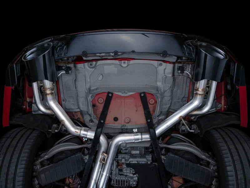 AWE Tuning 21-23 Audi C8 RS6/RS7 SwitchPath Cat-back Exhaust - Diamond Black Tips - Additional View 8