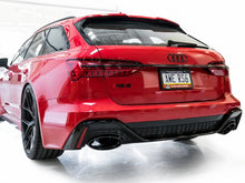 Load image into Gallery viewer, AWE Tuning 21-23 Audi C8 RS6/RS7 SwitchPath Cat-back Exhaust - Diamond Black Tips - Additional View 12