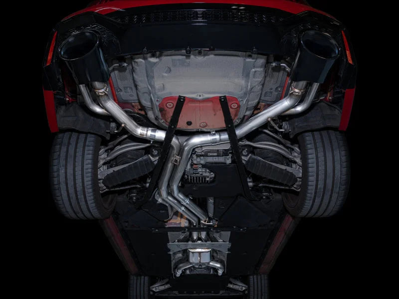 AWE Tuning 21-23 Audi C8 RS6/RS7 SwitchPath Cat-back Exhaust - Diamond Black Tips - Additional View 16