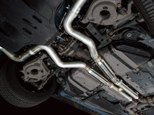 Load image into Gallery viewer, AWE Tuning 21-23 Ford Mustang Mach 1 SwitchPath Cat-Back Exhaust w/ Quad Chrome Silver Tips - Side View
