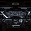 Load image into Gallery viewer, AWE Tuning 22-23 GMC Sierra 1500 AT4X 6.2L 0FG Catback Split Dual (Flat Bumper) - Chrome Silver Tips - Side View