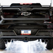 Load image into Gallery viewer, AWE Tuning 22-23 GMC Sierra 1500 AT4X 6.2L 0FG Catback Split Dual (Flat Bumper) - Chrome Silver Tips - Additional View 6