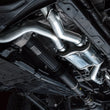 Load image into Gallery viewer, AWE Tuning 22-24 Ford Bronco Raptor 4WD Dual BashGuards Cat-Back SwitchPath Exhaust (No Tips) - Side View