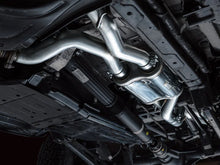 Load image into Gallery viewer, AWE Tuning 22-24 Ford Bronco Raptor 4WD Dual BashGuards Cat-Back SwitchPath Exhaust (No Tips) - Side View