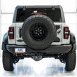 Load image into Gallery viewer, AWE Tuning 22-24 Ford Bronco Raptor 4WD Dual BashGuards Cat-Back SwitchPath Exhaust (No Tips) - Installation View