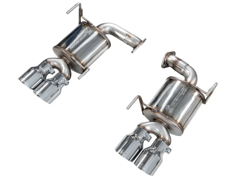 AWE Tuning 22-25 Subaru VB WRX Touring Edition Axle-Back Exhaust - Chrome Silver Tips - Main Product View