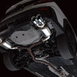 Load image into Gallery viewer, AWE Tuning 22-25 Subaru VB WRX Touring Edition Axle-Back Exhaust - Chrome Silver Tips - Installation View