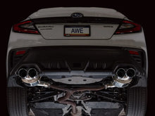 Load image into Gallery viewer, AWE Tuning 22-25 Subaru VB WRX Touring Edition Axle-Back Exhaust - Chrome Silver Tips - Additional View 6