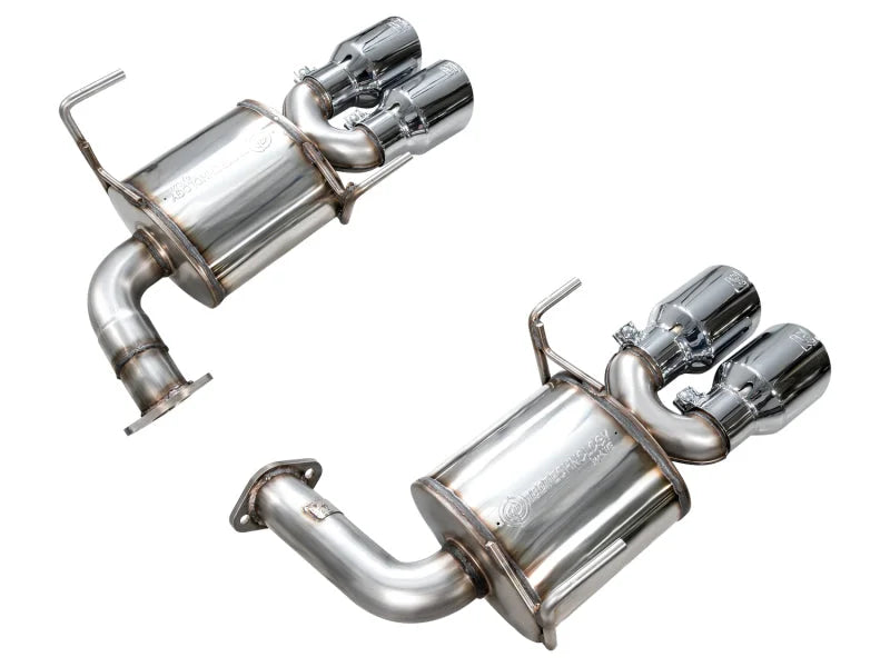 AWE Tuning 22-25 Subaru VB WRX Touring Edition Axle-Back Exhaust - Chrome Silver Tips - Additional View 10