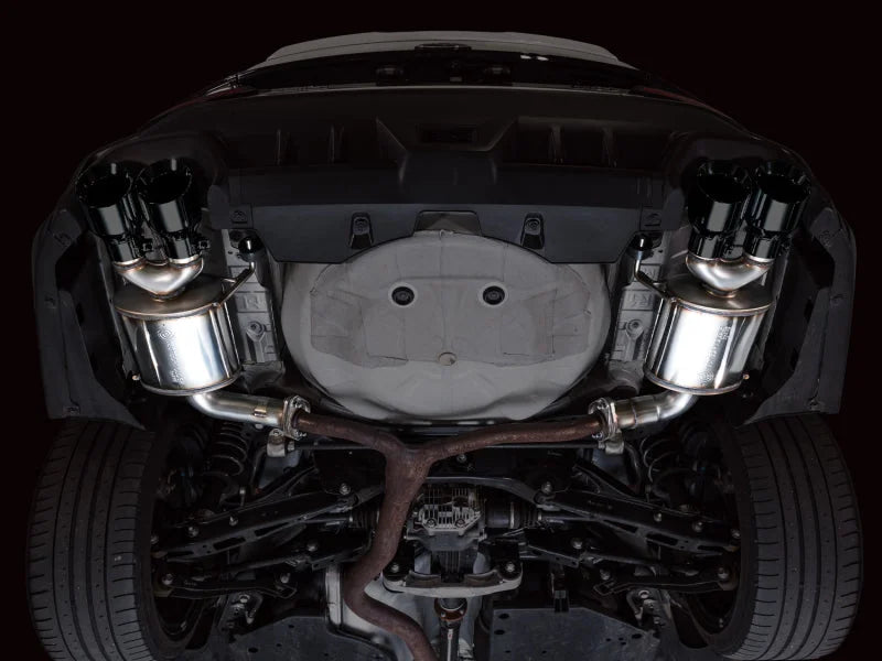 AWE Tuning 22-25 Subaru VB WRX Touring Edition Axle-Back Exhaust - Diamond Black Tips - Additional View 5