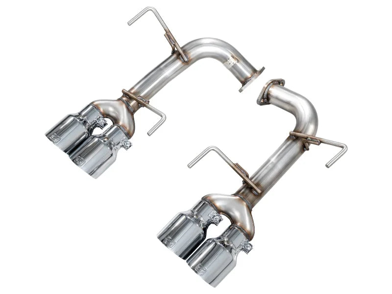 AWE Tuning 22-25 Subaru VB WRX Track Edition Axle-Back Exhaust - Chrome Silver Tips - Main Product View