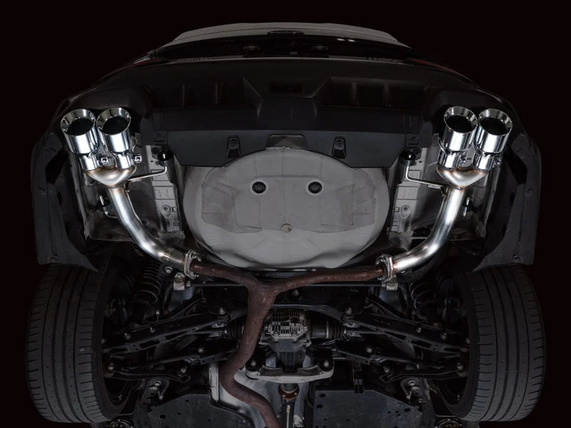 AWE Tuning 22-25 Subaru VB WRX Track Edition Axle-Back Exhaust - Chrome Silver Tips - Additional View 6