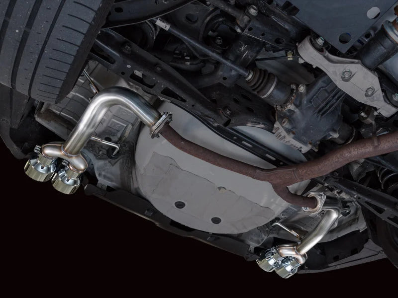 AWE Tuning 22-25 Subaru VB WRX Track Edition Axle-Back Exhaust - Chrome Silver Tips - Additional View 7