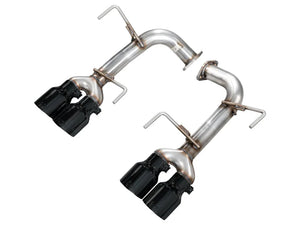 AWE Tuning 22-25 Subaru VB WRX Track Edition Axle-Back Exhaust - Diamond Black Tips - Main Product View