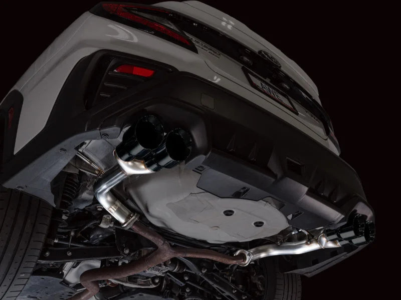 AWE Tuning 22-25 Subaru VB WRX Track Edition Axle-Back Exhaust - Diamond Black Tips - Additional View 5