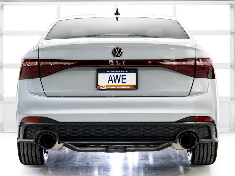 AWE Tuning 22-25 Volkswagen Jetta GLI Track Edition Exhaust - Diamond Black Tips - Additional View 8