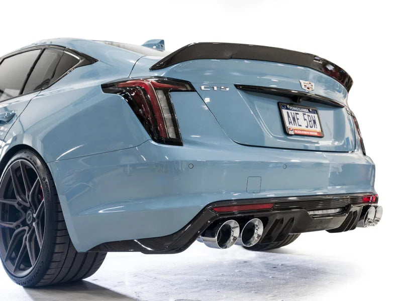AWE Tuning 22-26 Cadillac CT5-V Blackwing SwitchPath Exhaust - Chrome Silver Tips - Additional View 6