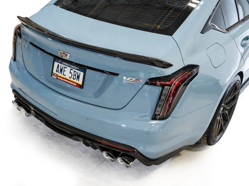 AWE Tuning 22-26 Cadillac CT5-V Blackwing SwitchPath Exhaust - Chrome Silver Tips - Additional View 7