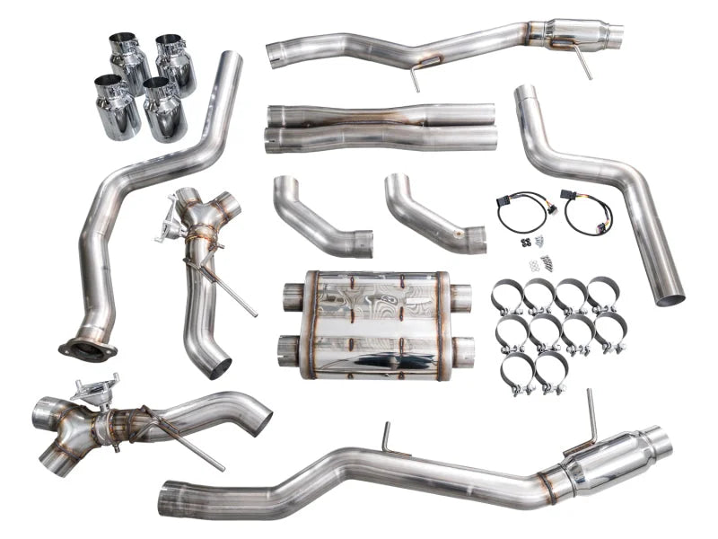 AWE Tuning 22-26 Cadillac CT5-V Blackwing SwitchPath Exhaust - Chrome Silver Tips - Additional View 15