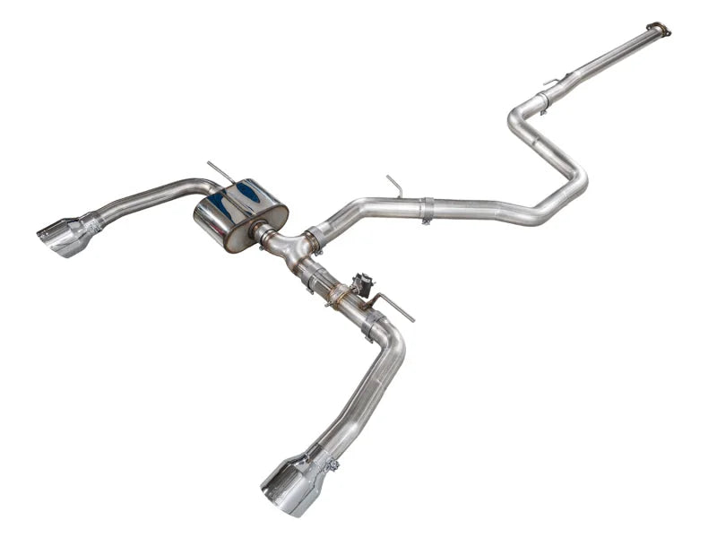 AWE Tuning 22-26 Hyundai Elantra N SwitchPath Cat-Back Exhaust - Chrome Silver Tips - Main Product View