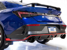Load image into Gallery viewer, AWE Tuning 22-26 Hyundai Elantra N SwitchPath Cat-Back Exhaust - Diamond Black Tips - Installation View