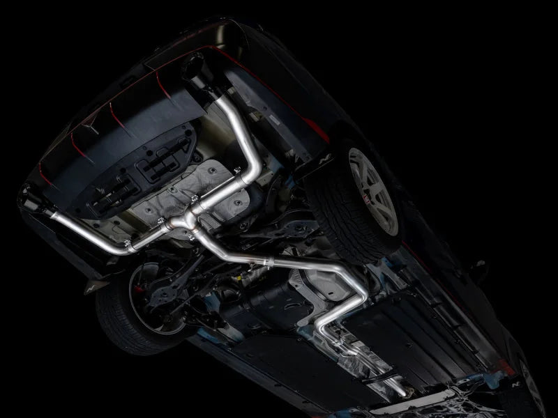 AWE Tuning 22-26 Hyundai Elantra N Track Edition Cat-Back Exhaust - Diamond Black Tips - Additional View 8