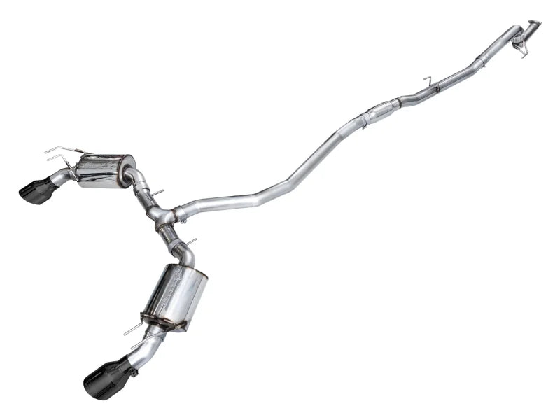 AWE Tuning 22+ Honda Civic Si/Acura Integra Touring Edition Catback Exhaust - Dual Diamond Black Tip - Main Product View