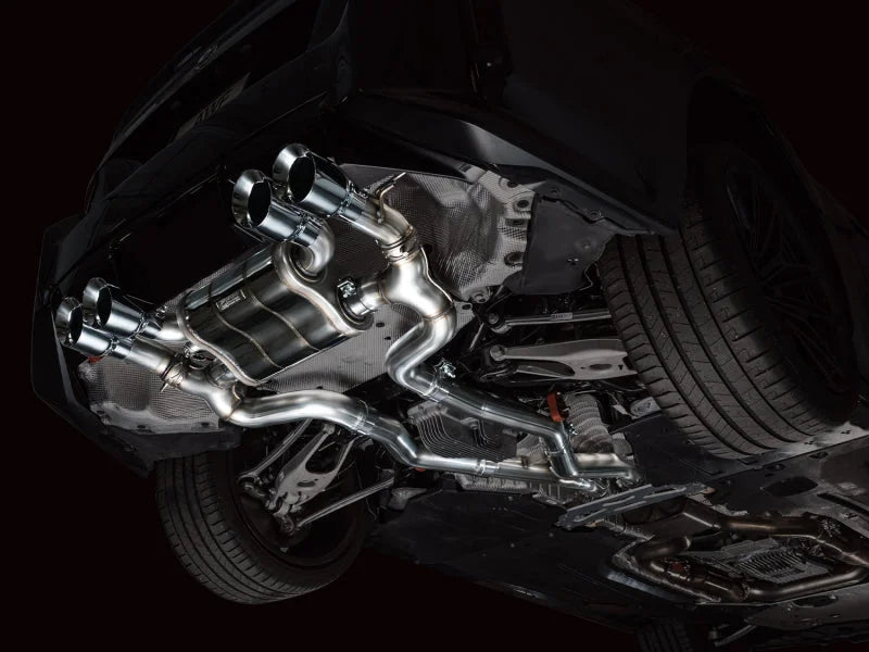 AWE Tuning 23-24 BMW G87 M2 SwitchPath Edition Exhaust - Chrome Silver Tips - Additional View 10