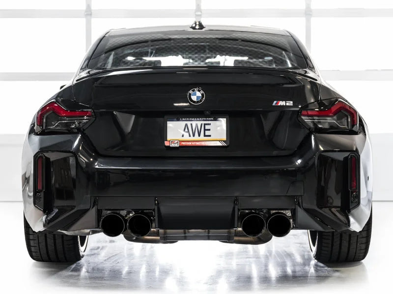 AWE Tuning 23-24 BMW G87 M2 SwitchPath Edition Exhaust - Diamond Black Tips - Additional View 10