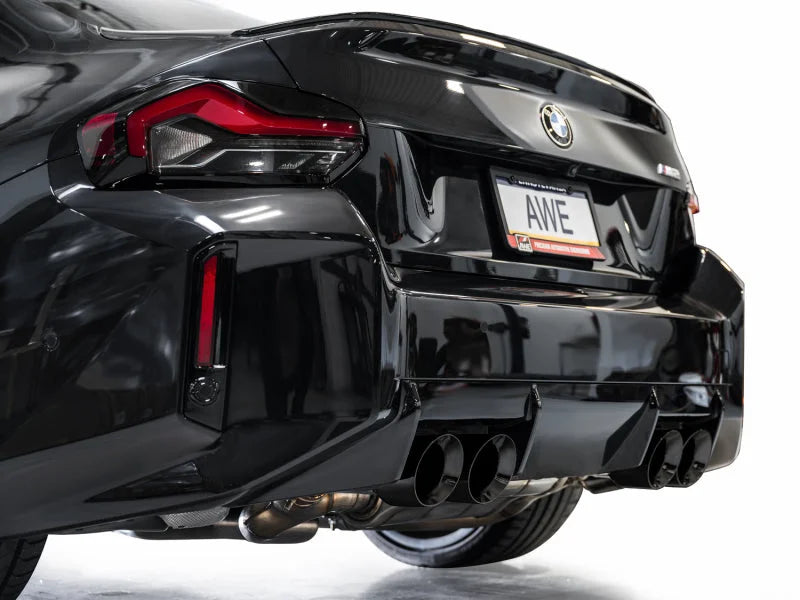 AWE Tuning 23-24 BMW G87 M2 SwitchPath Edition Exhaust - Diamond Black Tips - Additional View 11