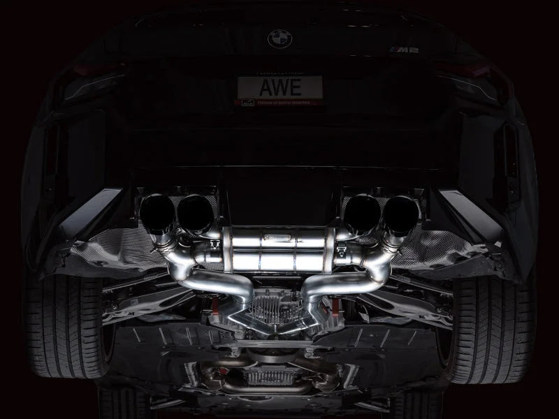 AWE Tuning 23-24 BMW G87 M2 SwitchPath Edition Exhaust - Diamond Black Tips - Additional View 12