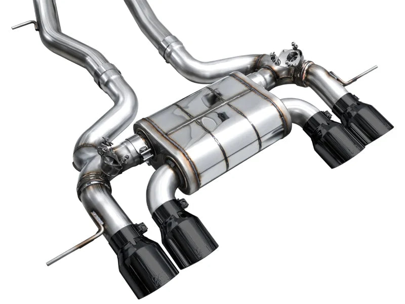 AWE Tuning 23-24 BMW G87 M2 SwitchPath Edition Exhaust - Diamond Black Tips - Additional View 13