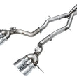 Load image into Gallery viewer, AWE Tuning 23-24 BMW G87 M2 Track Edition Exhaust - Chrome Silver Tips - Main Product View