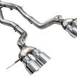 Load image into Gallery viewer, AWE Tuning 23-24 BMW G87 M2 Track Edition Exhaust - Chrome Silver Tips - Additional View 14