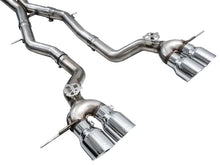 Load image into Gallery viewer, AWE Tuning 23-24 BMW G87 M2 Track Edition Exhaust - Chrome Silver Tips - Additional View 14