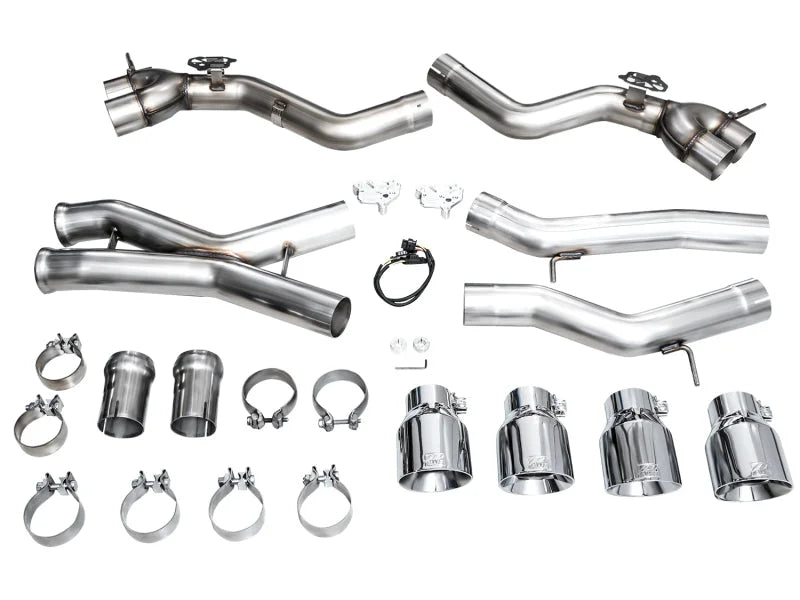 AWE Tuning 23-24 BMW G87 M2 Track Edition Exhaust - Chrome Silver Tips - Additional View 16