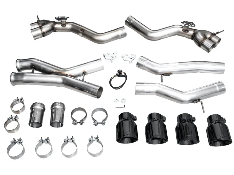 AWE Tuning 23-24 BMW G87 M2 Track Edition Exhaust - Diamond Black Tips - Additional View 16