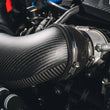 Load image into Gallery viewer, AWE Tuning 24-26 Ford S650 Mustang GT/Dark Horse S-FLO Carbon Intake - Back View