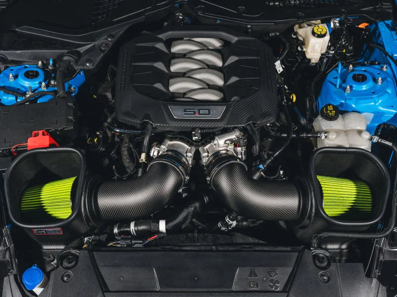 AWE Tuning 24-26 Ford S650 Mustang GT/Dark Horse S-FLO Carbon Intake - Additional View 9