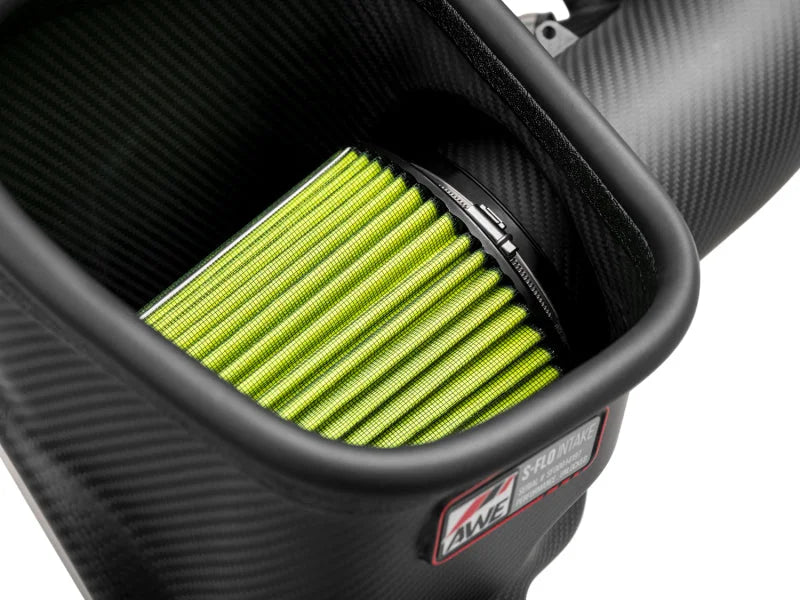 AWE Tuning 24-26 Ford S650 Mustang GT/Dark Horse S-FLO Carbon Intake - Additional View 15