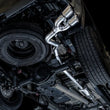 Load image into Gallery viewer, AWE Tuning 4th Gen GM 1500 5.3L 0FG Catback Dual Side Exit (Flat Bumper) - Chrome Tips - Additional View 5