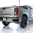 Load image into Gallery viewer, AWE Tuning 4th Gen GM 1500 5.3L 0FG Catback Dual Side Exit (Flat Bumper) - Chrome Tips - Additional View 6